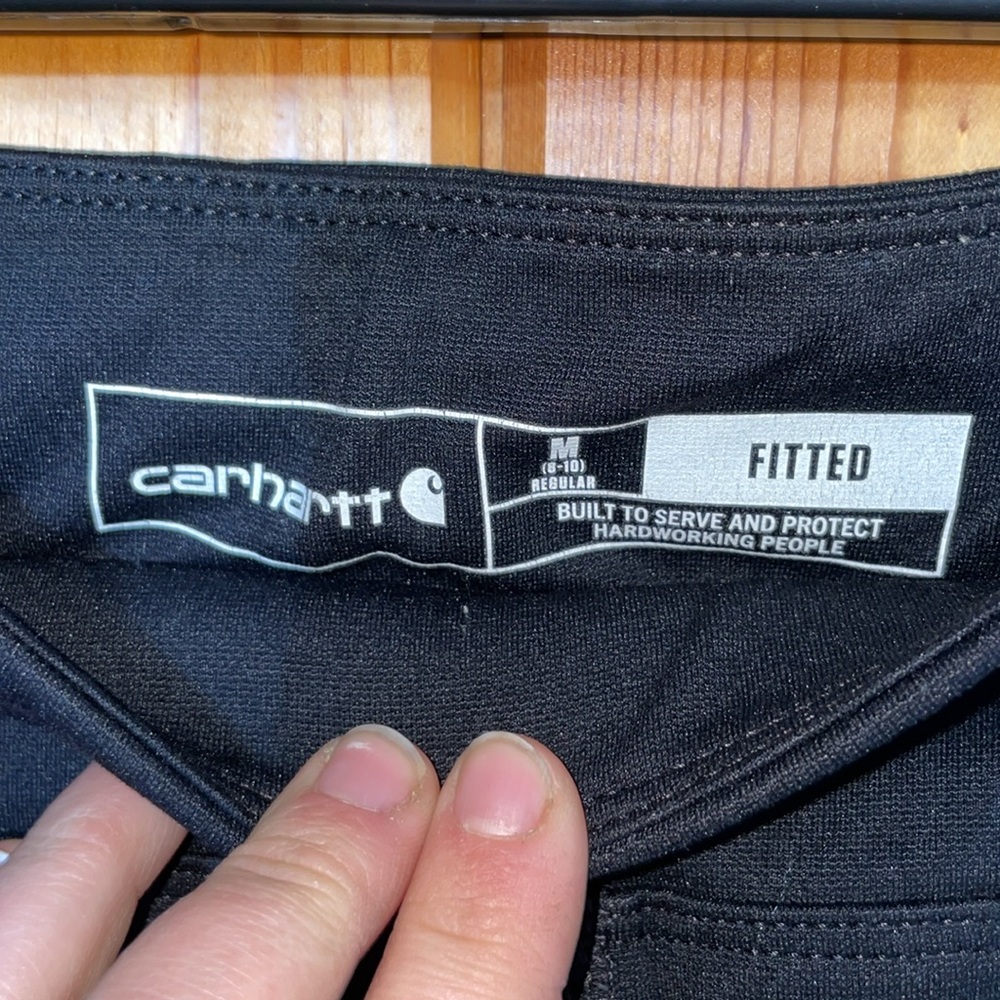 Carhartt Utility pants black tapered pants medium tapered black pants fitted - Picture 6 of 6